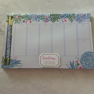 New Lilly Pulitzer desk pad
